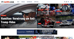 Desktop Screenshot of f1-insider.com